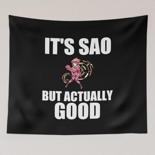 Item preview, It's SAO, but actually good! designed and sold by LofiAnimeClub.