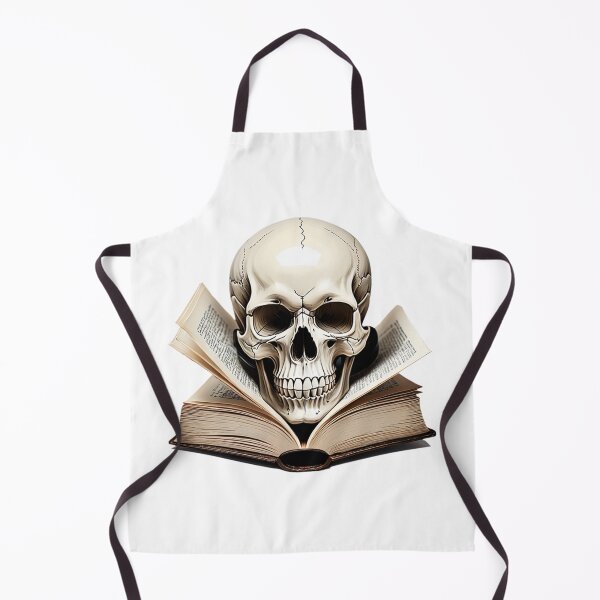 Item preview, Human Skull In A Book designed and sold by Bunmigraphics .