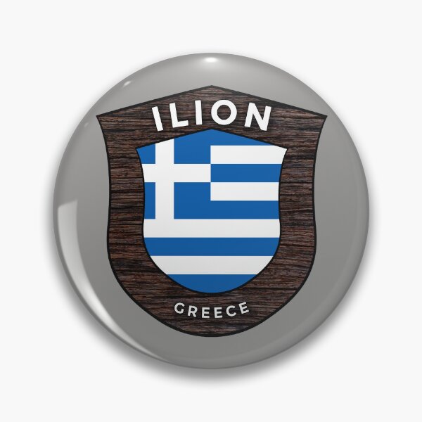 Item preview, Ilion Greece Emblem Flag designed and sold by World Designs.