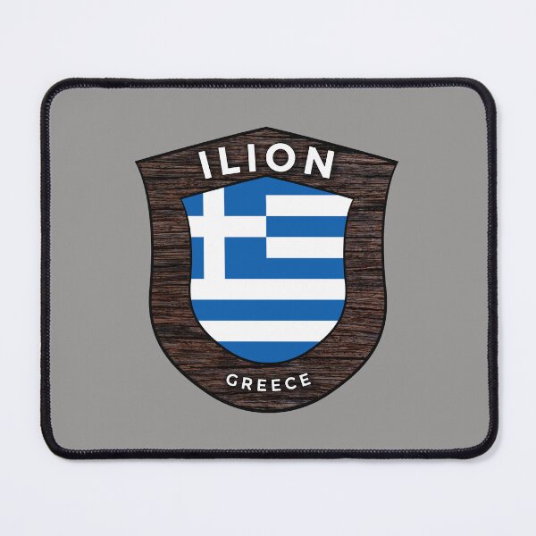 Item preview, Ilion Greece Emblem Flag designed and sold by World Designs.