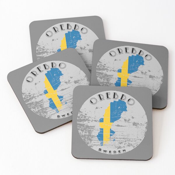 Item preview, Orebro Sweden Flag Worn  designed and sold by World Designs.