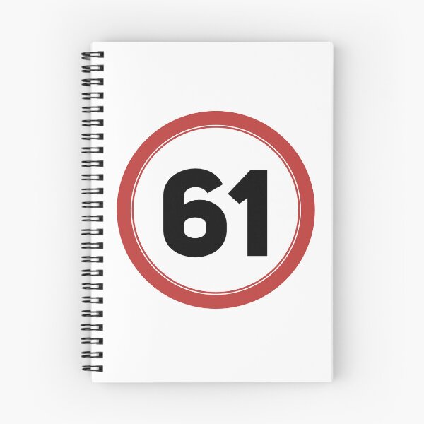 Item preview, Speed limit 61, happy 61st birthday designed and sold by Wolagno.