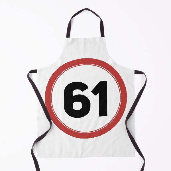 Item preview, Speed limit 61, happy 61st birthday designed and sold by Wolagno.