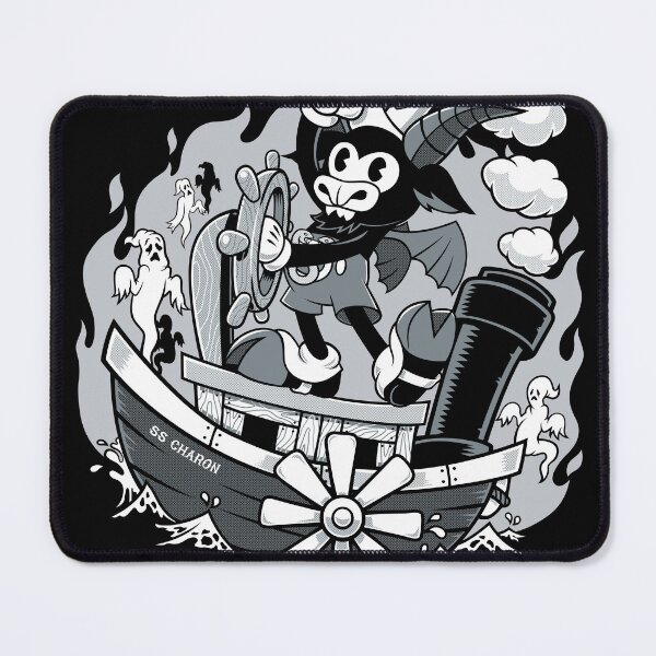 Item preview, Vintage Cartoon Baphomet - Steamboat Baphy - Occult - Satanic Symphony designed and sold by Nemons.