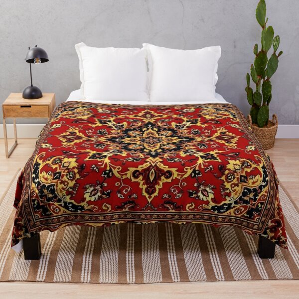 Item preview, 17th Century Afghanistan Rug Print  designed and sold by svarupa.