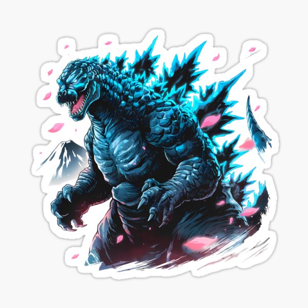 Item preview, Godzilla in Sakura Blossom designed and sold by BombShop36.