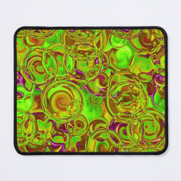 Item preview, Green & Purple Hydrangea Fractal Circles designed and sold by SXW Designs.