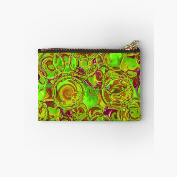 Item preview, Green & Purple Hydrangea Fractal Circles designed and sold by SXW Designs.