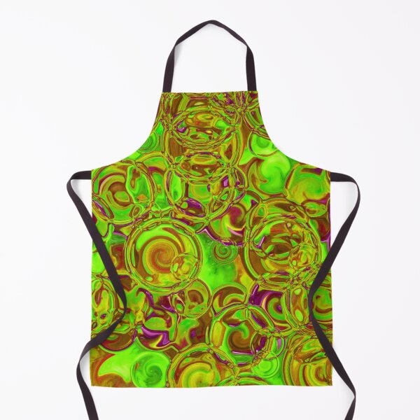 Item preview, Green & Purple Hydrangea Fractal Circles designed and sold by SXW Designs.