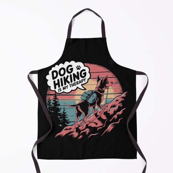 Item preview, Dog Hiking Is My Therapy For Dog Lover Cute designed and sold by Faissal Thomass.