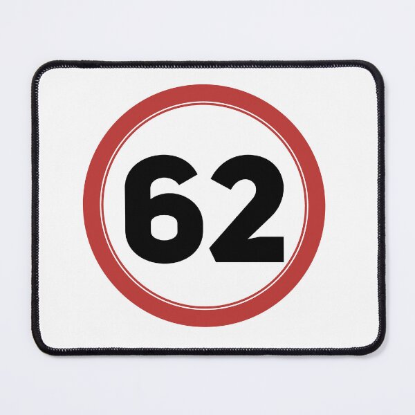 Item preview, Speed limit 62, happy 62nd birthday designed and sold by Wolagno.