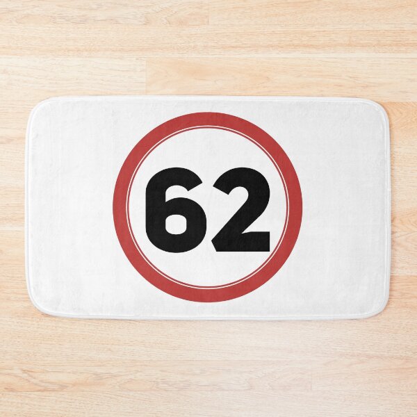 Item preview, Speed limit 62, happy 62nd birthday designed and sold by Wolagno.