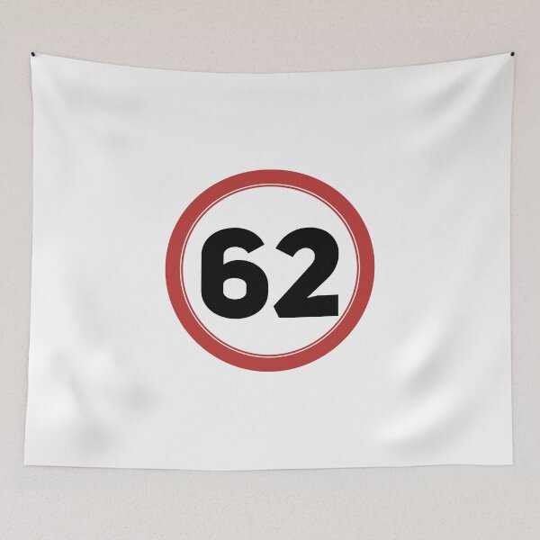 Item preview, Speed limit 62, happy 62nd birthday designed and sold by Wolagno.