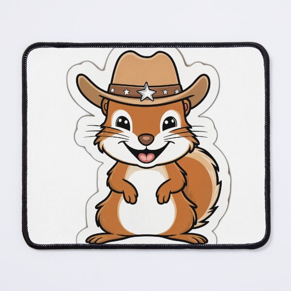Item preview, Peanut the Squirrel: Cowboy Wild West Adventures designed and sold by bekkour10.