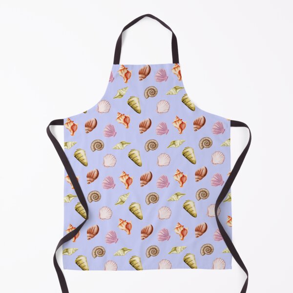 Item preview, marine, sea, coast, pattern, shells, scallop, ocean, underwater, nature, watercolor designed and sold by Tetiana Pohurska.