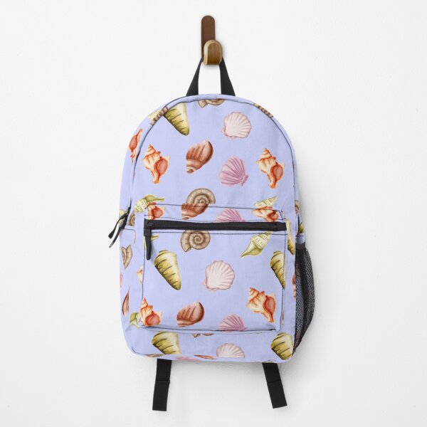 Item preview, marine, sea, coast, pattern, shells, scallop, ocean, underwater, nature, watercolor designed and sold by Tetiana Pohurska.