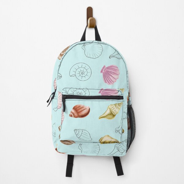 Item preview, marine, sea, coast, pattern, shells, scallop, ocean, underwater, nature, watercolor designed and sold by Tetiana Pohurska.