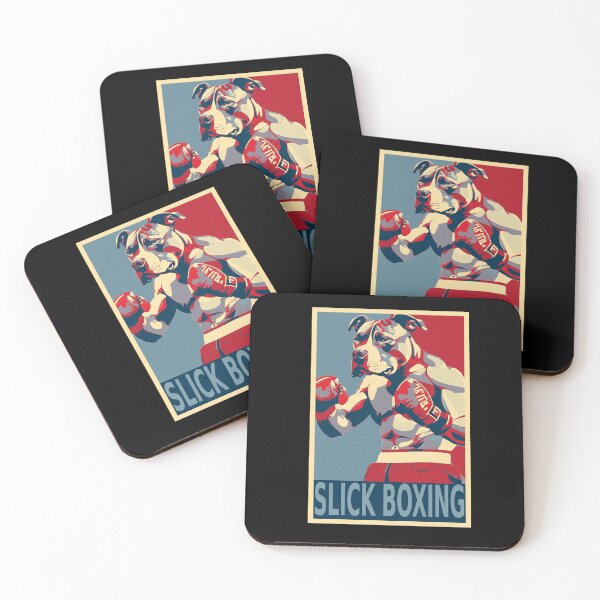 Item preview, Slick Boxing Pitbull Boxer designed and sold by TrueArtsStore.