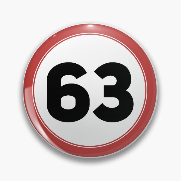 Artikelvorschau, Tempolimit bei 63, alles Gute zum 63. Geburtstag entworfen und verkauft von Wolagno.
