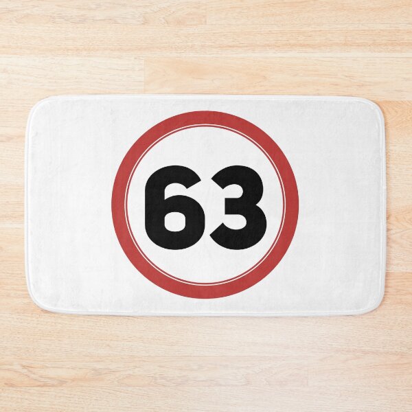 Item preview, Speed limit 63, happy 63rd birthday designed and sold by Wolagno.