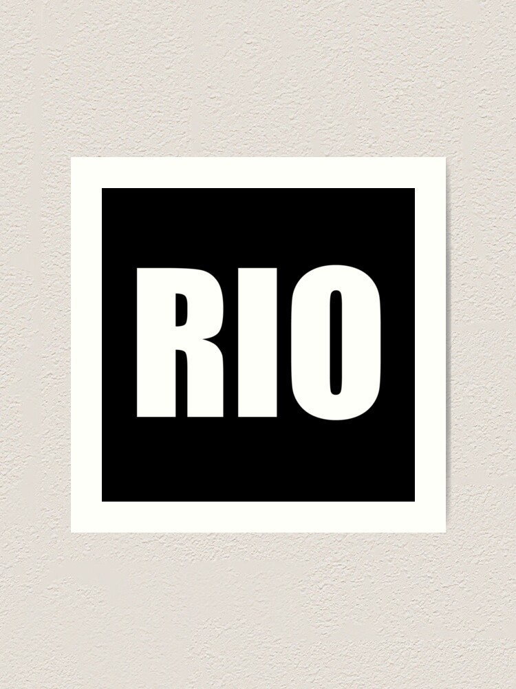 Thumbnail 1 of 3, Art Print, Rio designed and sold by hellofanverse.