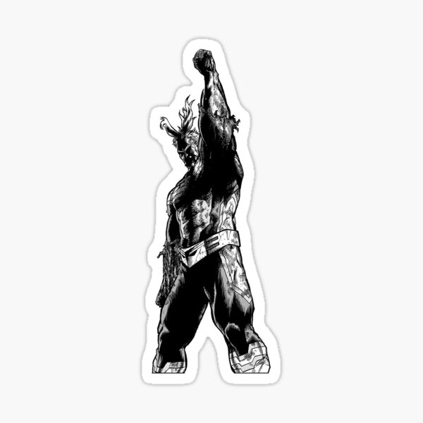 All Might's Last Stand: My Hero Academia Sticker