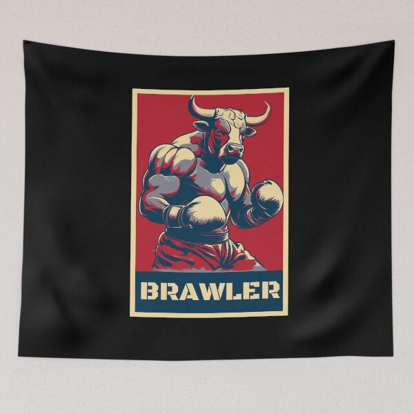 Item preview, Brawler Boxing Bull HOPE designed and sold by TrueArtsStore.