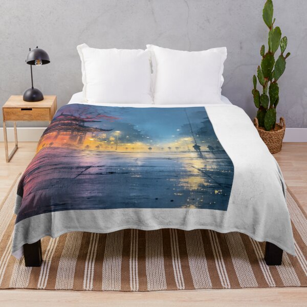 Item preview, "Neon Rain, Oriental Skies" designed and sold by PanoramaPrints.