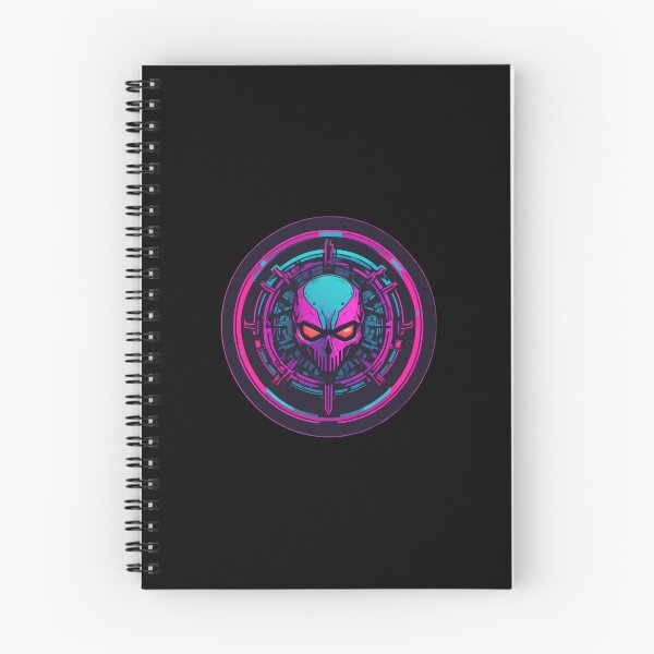 Item preview, Cyber Death, Circular Logo, Cyberpunk Design designed and sold by Burn-Ego.