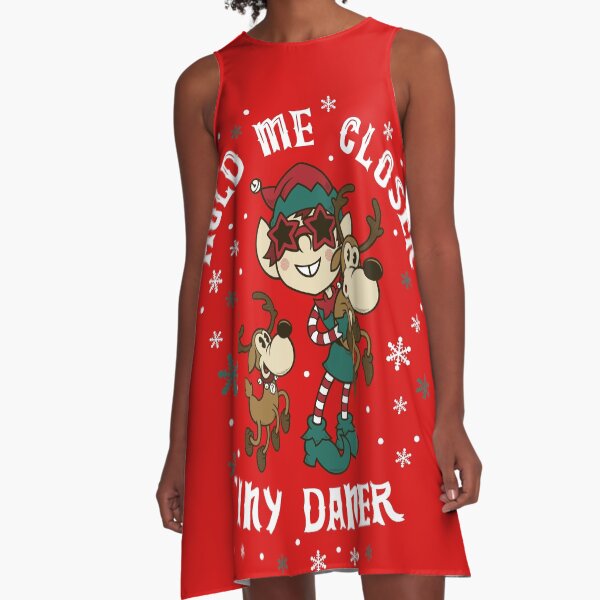 Item preview, Dancer - Musical Elf - Cute Christmas Reindeer - Vintage Cartoon Xmas designed and sold by Nemons.
