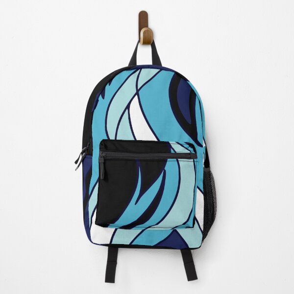 Item preview, Blue Flame – Fiery Energy with a Cool Edge - blazing blue pattern - designed and sold by pixelated_echoes.