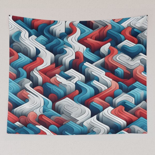 Item preview, maze pattern designed and sold by aliraweb.