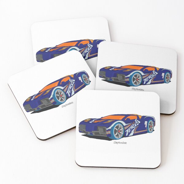 Item preview, HW Acceleracers Reverb Front and Side View Vector Art designed and sold by Heybratan.