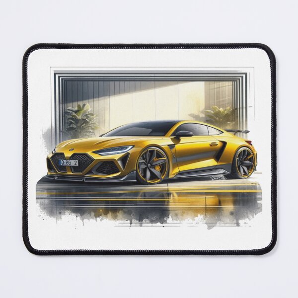 Item preview, Yellow sports car. designed and sold by Fredceri01.