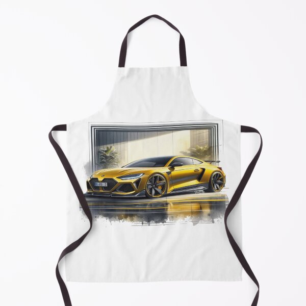 Aperçu de l'œuvre Voiture de sport jaune. créée et vendue par Fredceri01.