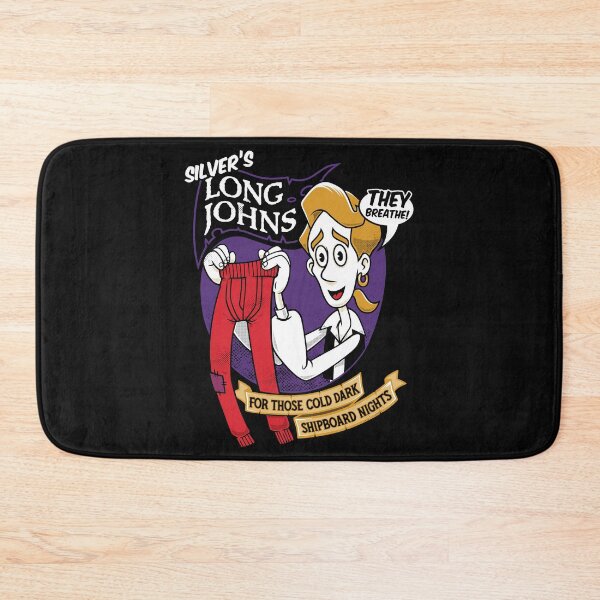 Item preview, Silver's Long Johns - 90s Retro Video Game - Cartoon Pirate designed and sold by Nemons.