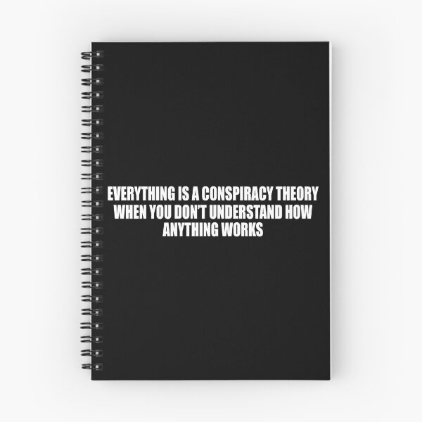 Item preview, Consspiracy Theory Bumper,Everything Is A Conspiracy Theory When You Don't Understand How Anything Works designed and sold by Jaxym.