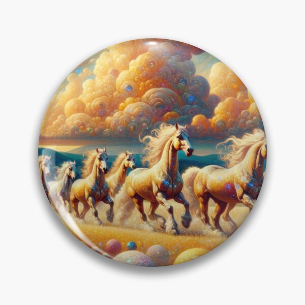 Item preview, Galloping Horses designed and sold by M-Y-A-R-T-.
