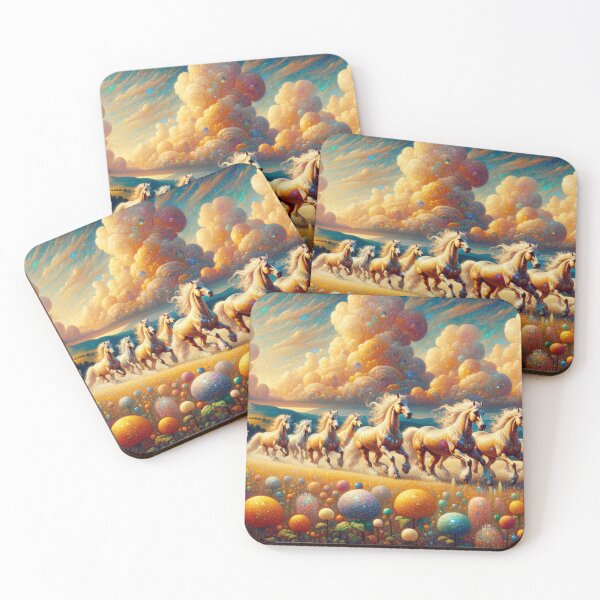 Item preview, Galloping Horses designed and sold by M-Y-A-R-T-.
