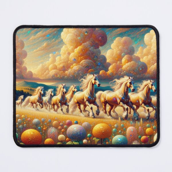 Item preview, Galloping Horses designed and sold by M-Y-A-R-T-.