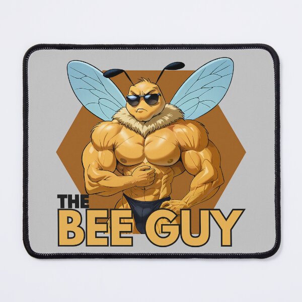 Item preview, The Bee Guy – Buff Furry Bee Design for Beekeepers designed and sold by BaxInke.