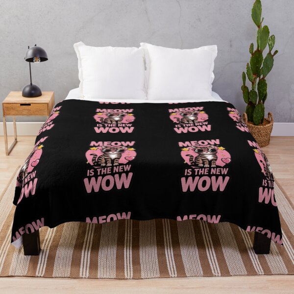 Item preview, 101 Cool Cat with Sunglasses - Meow is the New Wow Design designed and sold by ObjCrea123.