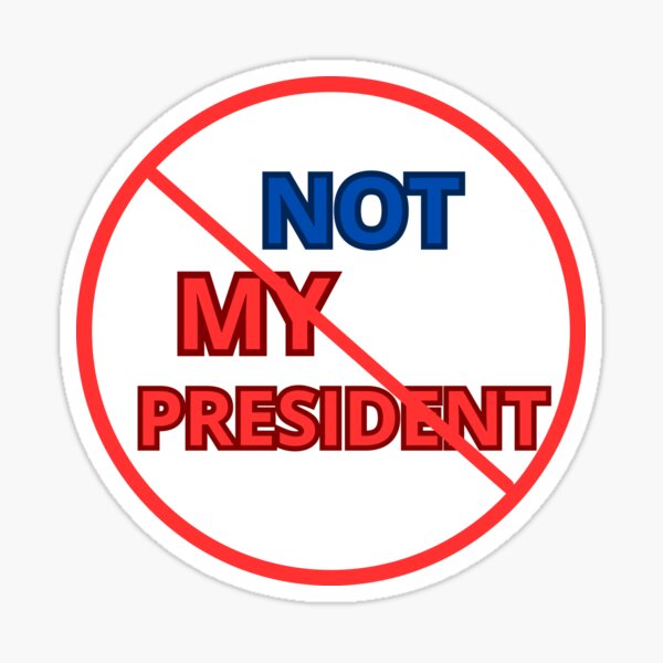 Item preview, Not my president designed and sold by Adrimaz.