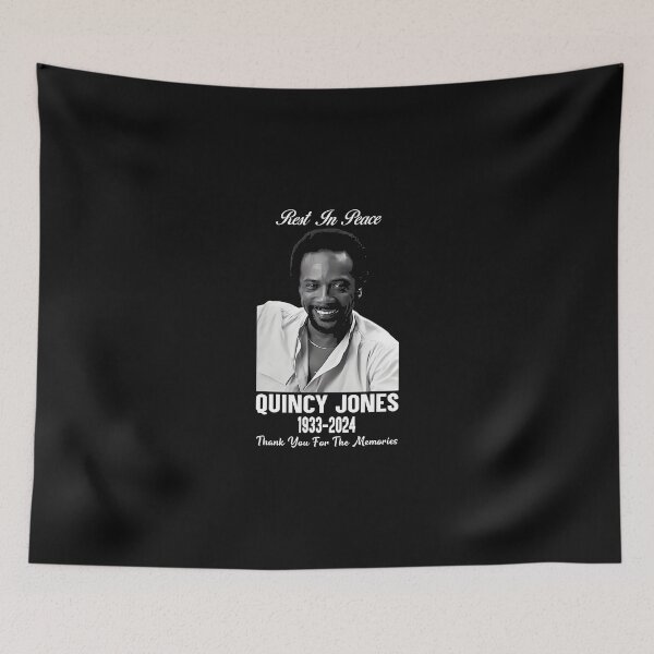 Item preview, Black And White Quincy Jones  designed and sold by FryCutiesTeemo.