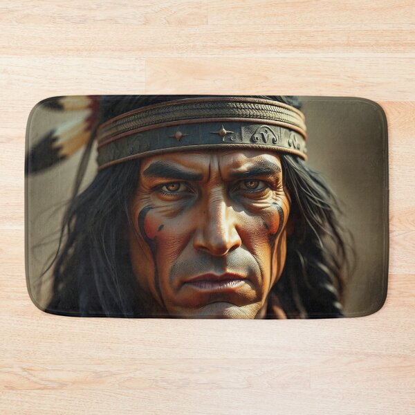 Item preview, Indian Apache Warrior designed and sold by dadelinux.