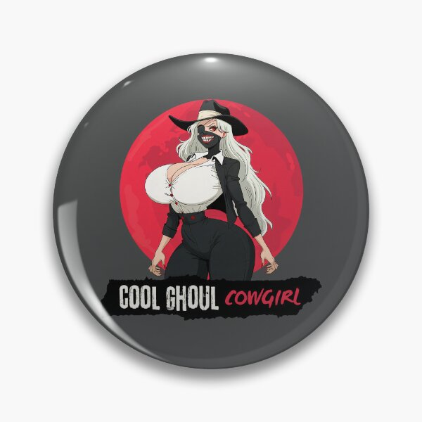 Item preview,  Cool Ghoul Cowgirl – Busty Halloween Western Design designed and sold by BaxInke.
