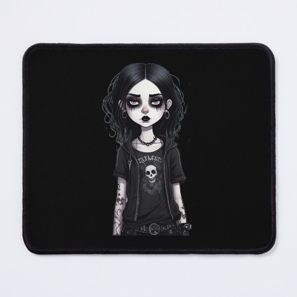 Item preview, 90s Goth Girl, Unique Dark Characters designed and sold by Burn-Ego.