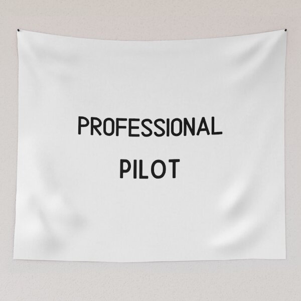 Item preview, Professional Pilot - black designed and sold by VasInd.