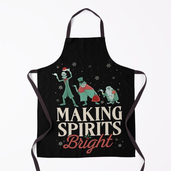 Item preview, Making Spirits Bright Hitchhiking Ghosts Santa Hat Merry Christmas designed and sold by BancaJone.
