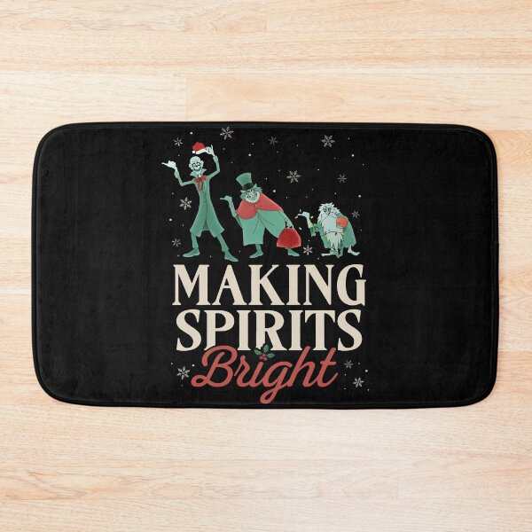 Item preview, Making Spirits Bright Hitchhiking Ghosts Santa Hat Merry Christmas designed and sold by BancaJone.